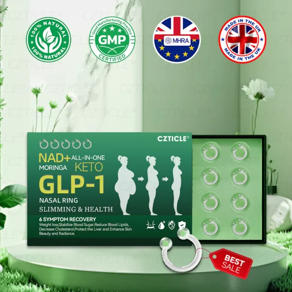 CZTICLE® 𝐺𝐿𝑃-1 𝑆𝑙𝑖𝑚𝑚𝑖𝑛𝑔 & 𝐻𝑒𝑎𝑙𝑡ℎ 𝑁𝑎𝑠𝑎𝑙 𝑅𝑖𝑛𝑔