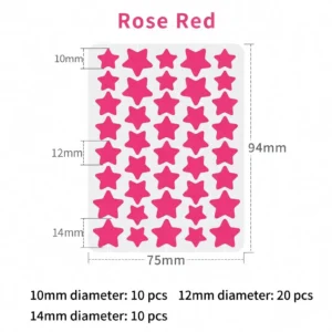 Celsiora® 2-in-1 Microneedle & Hydrocolloid Star Patch | Acne, Raised Moles, Flat Warts & Skin Tags Remover | 6 Colors Pimple Patch for Face & Neck | Invisible Star Zit Stickers | 240 Count