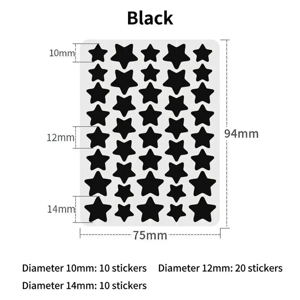 Celsiora® 2-in-1 Microneedle & Hydrocolloid Star Patch | Acne, Raised Moles, Flat Warts & Skin Tags Remover | 6 Colors Pimple Patch for Face & Neck | Invisible Star Zit Stickers | 240 Count
